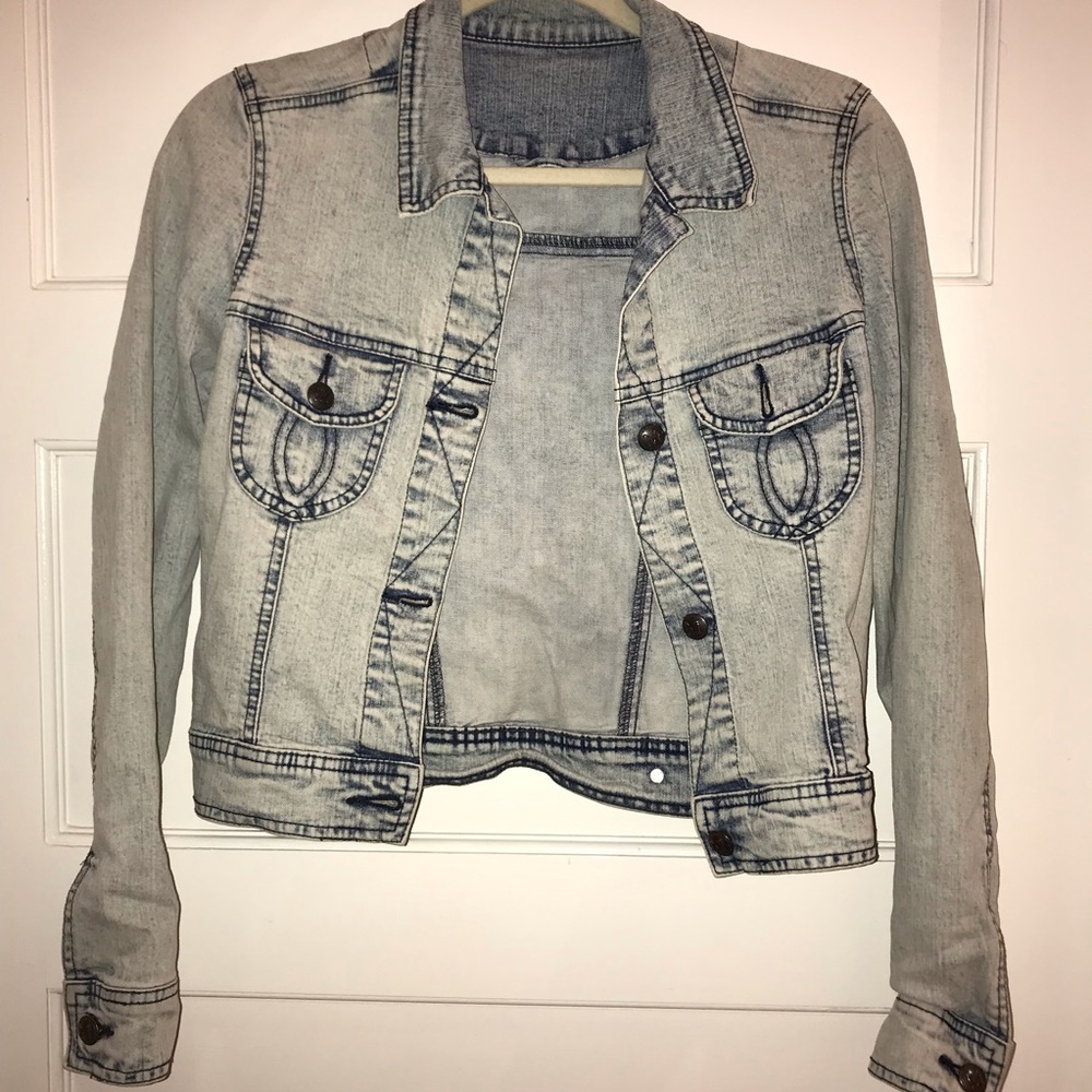 Acid Wash Jean jacket